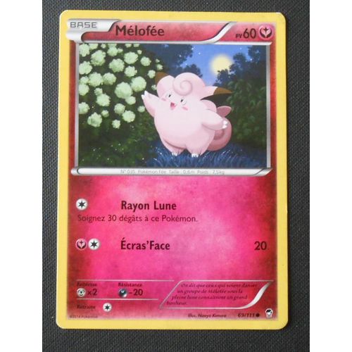 Pokémon - 69/111 - Xy - Poings Furieux - Mélofée - Commune