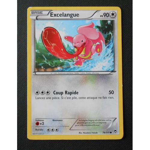 Pokémon - 78/111 - Xy - Poings Furieux - Excelangue - Commune