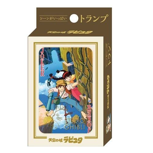 Le Château Dans Le Ciel Jeu De Cartes À Jouer