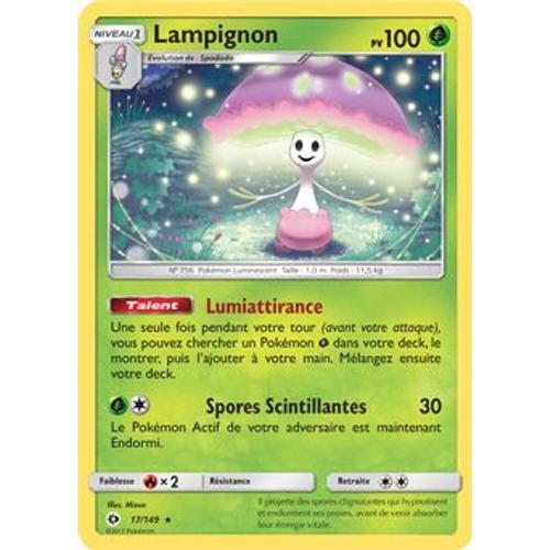 Lampignon 17/149 Holo - Soleil Et Lune - Vf