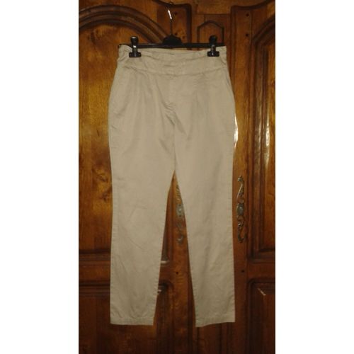 Pantalon Beige Promod - Taille 36