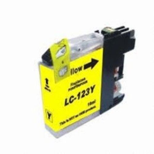 KMP B44 ink cartridge yellow compatible with Brother LC-123 Y