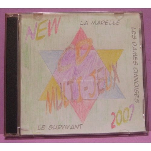 New Cd Multi-Jeux 2007 : La Marelle / Les Dames Chinoises / Le Survivant - Jeu Magnétique