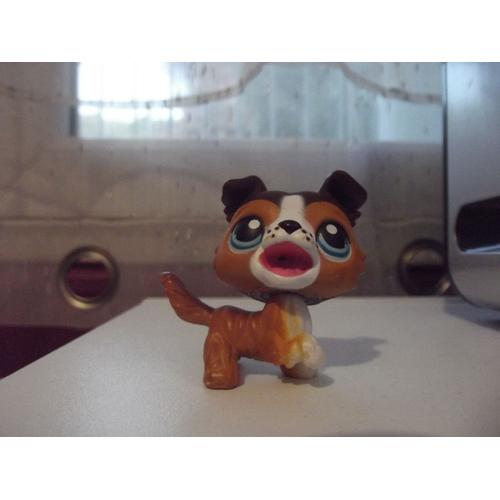 Figurine Littlest Petshop Chien Marron