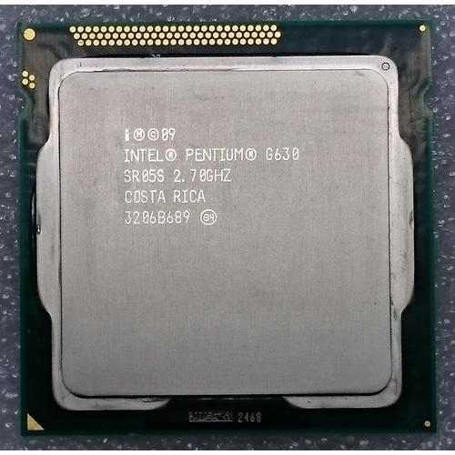 Processeur CPU Intel Pentium G630 2.7Ghz 3Mo 5GT/s LGA1155 Dual Core SR05S TESTE
