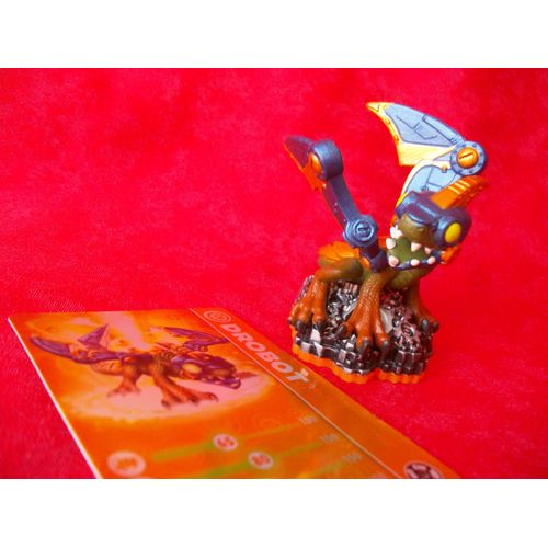 Figurine Skylanders Giant Lightcore Drobot + Carte + Autocollant