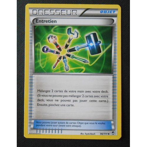 Pokémon - 96/111 - Xy - Poings Furieux - Entretien - Peu Commune
