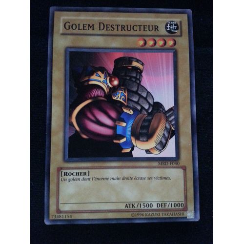 Golem Destructeur (Mrd-F040) - Commune - Yu-Gi-Oh!