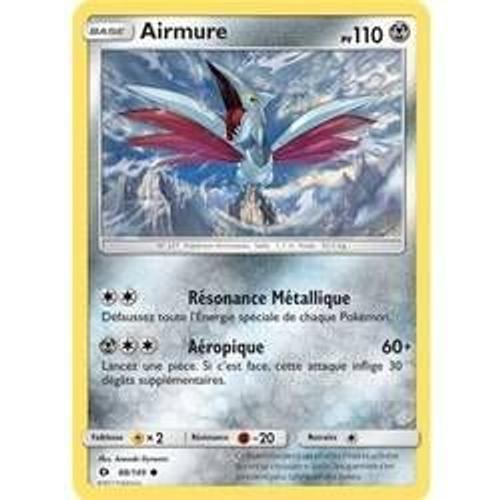 Carte Pokémon - Airmure - 88/149 - Série Soleil Et Lune