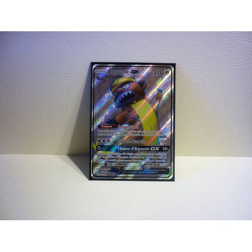 Carte Pokemon Francaise Soleil Et Lune Argouste 210pv Full Art 145/149