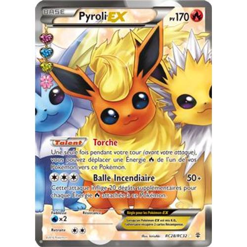 Carte Pokémon Pyroli Ex