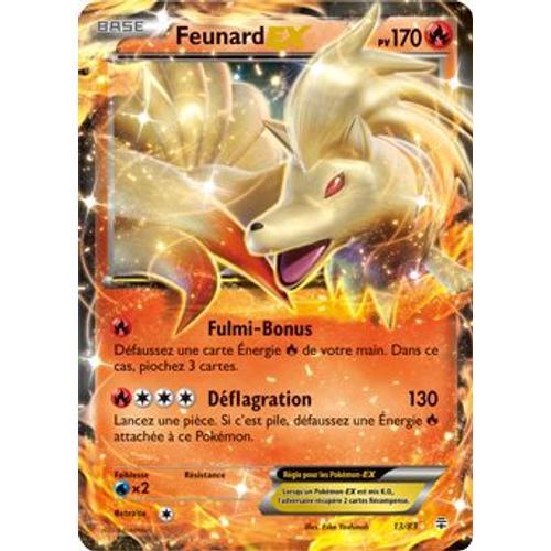 Carte Pokémon Feunard Ex