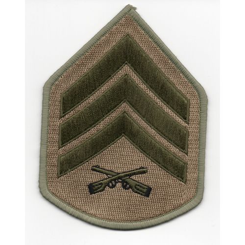 Insigne De Manche - Galons De Sergent Us Marines