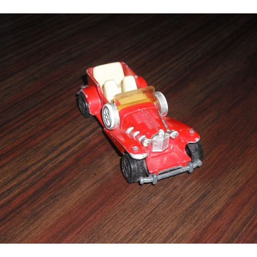 Voiture "Excalibur" Rouge, Sans Capote N°267-Majorette