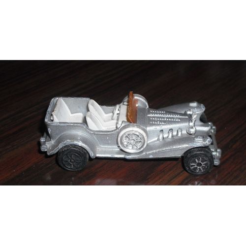 Voiture "Excalibur" Grise, Sans Capote N°267-Majorette