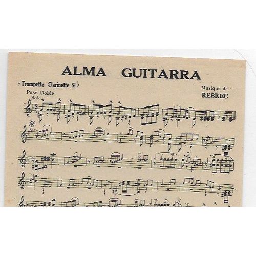 Alma Guitarra - Rojo Clavel