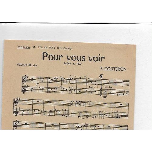 Pour Vous Voir - Un Peu De Jazz