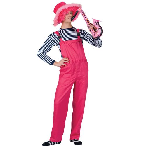 Déguisement Combinaison Rose Fluo Adulte - Taille: Medium