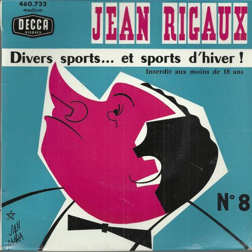 N° 8 - Divers Sports ... Et Sports D'hiver !  Interdit Aux Moins De 18 Ans (Pochette Jan Mara)