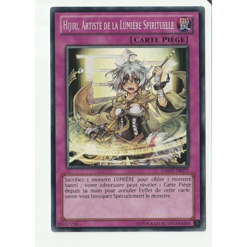 Yu-Gi-Oh! - Gaov-Fr077 - Hijiri, Artiste De La Lumière Spirituelle - Super Rare