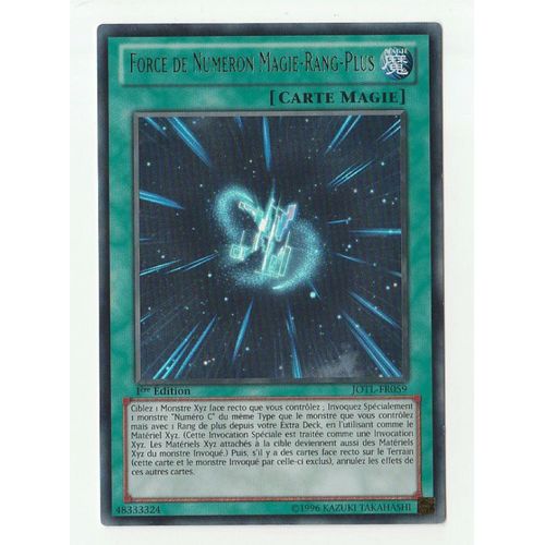 Force De Numeron Magie-Rang Plus - Jotl-Fr059 - Ultra Rare