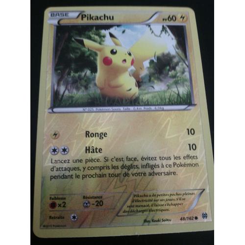 Pokémon - 48-R/162 - Pikachu - Reverse
