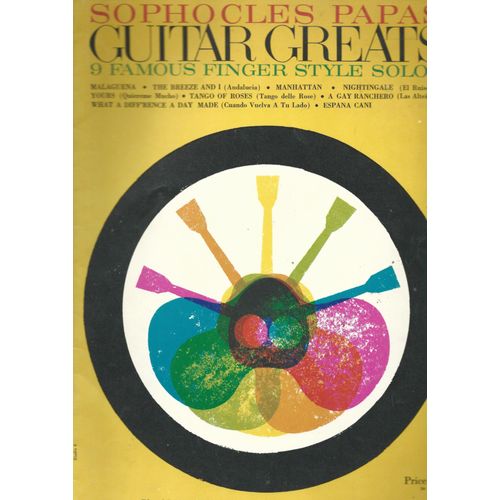 Sophocles Papas, Guitar Greats, 9 Famous Finger Style Solos