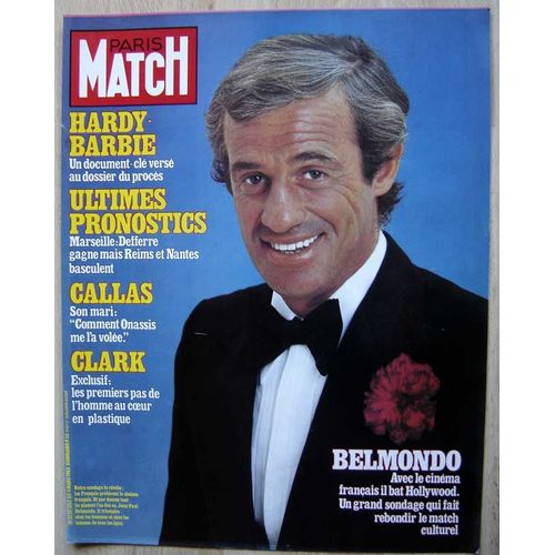 Paris Match N°1762, Coupure De Presse, Jean-Paul Belmondo