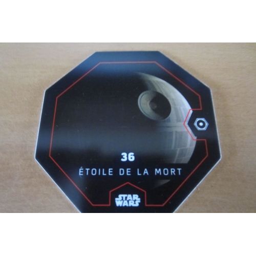 Carte Star Wars Leclerc 2016 N°36 Etoile De La Mort