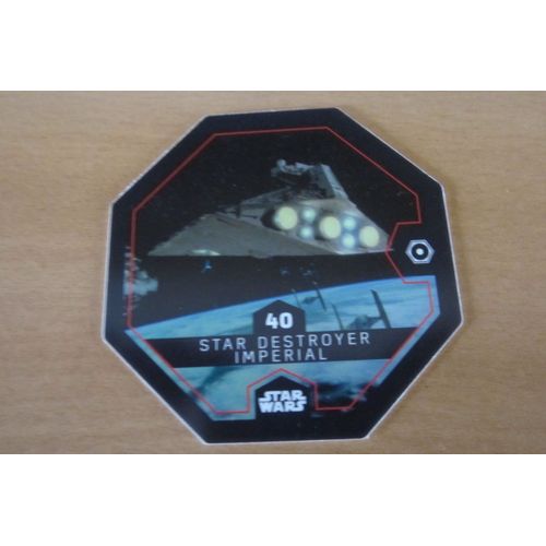 Carte Star Wars Leclerc 2016 N°40 Star Destroyer Impérial