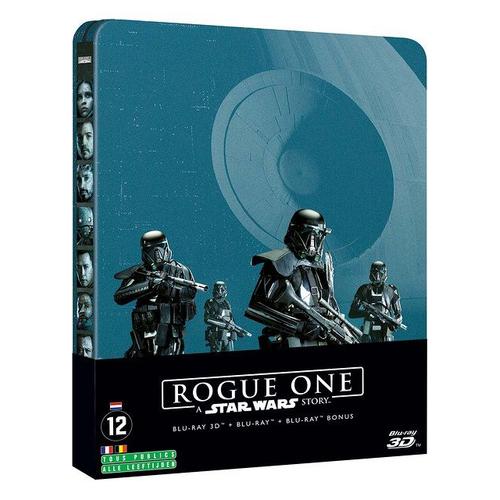 Rogue One : A Star Wars Story - Blu-Ray 3d + Blu-Ray + Blu-Ray Bonus - Édition Limitée Boîtier Steelbook