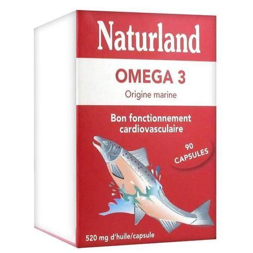 Naturland Oméga 3 90 Capsules 