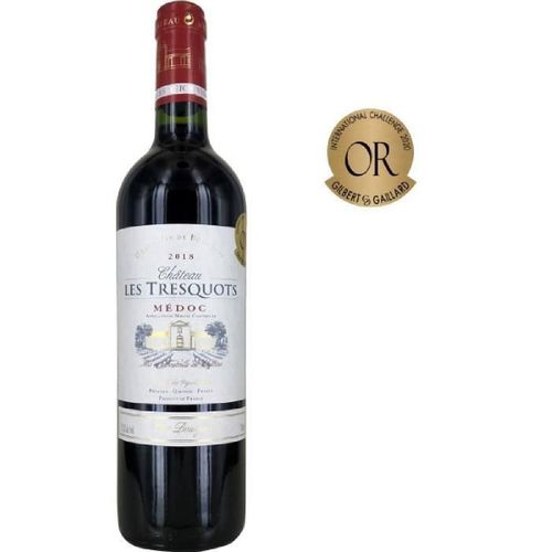 Château Les Tresquots 2021 Médoc Cru Bourgeois - Vin Rouge De Bordeaux