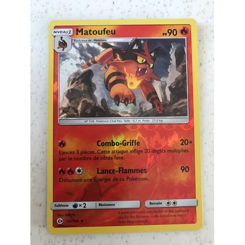 Reverse Matoufeu 25/149 - Pokemon Sl1 Soleil Et Lune 