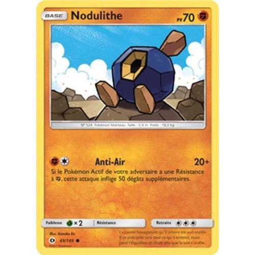 Carte Pokémon - Nodulithe - 69/149 - Série Soleil Et Lune