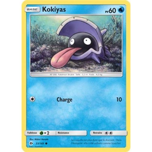 Kokiyas 33/149 - Pokemon Sl1 Soleil Et Lune 