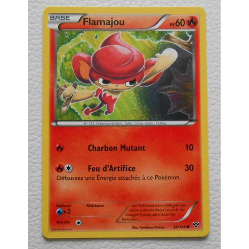 Pokémon - 22/146 - Xy - Flamajou - Commune