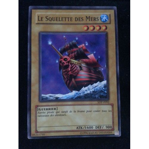 Le Squelette Des Mers (Sdp-F092) - Commune - Yu-Gi-Oh!