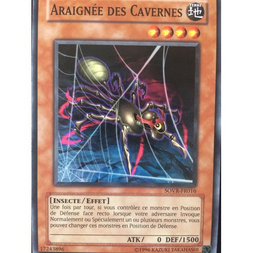 Yugioh! Araignée Des Cavernes - Commune - Sovr-Fr016