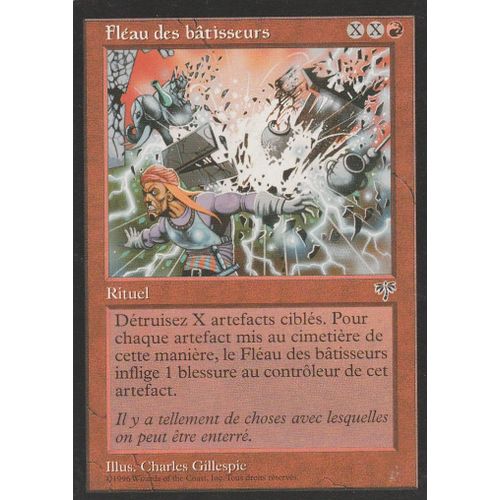Fleau Des Batisseurs - Magic Mtg - Mirage