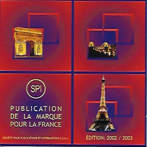 Publication De La Marque Pour La France Spi Edition 2002/2003