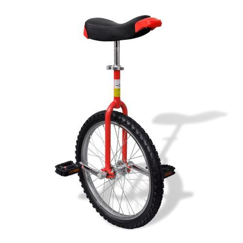 Monocycle Ajustable Rouge