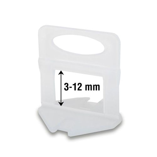 Bases RUBI Delta pour carreaux 3-12mm d'épaisseur - 2 mm - 200 un.
