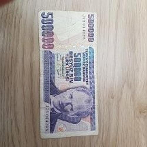 Billet 500000 Besyuz Bin Turk Lirasi 