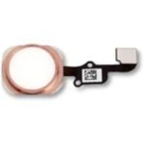 Nappe De Bouton Home Rose Pour Iphone 6s Et Iphone 6s Plus Avec Lecteur D'empreinte Digitale Touch Id