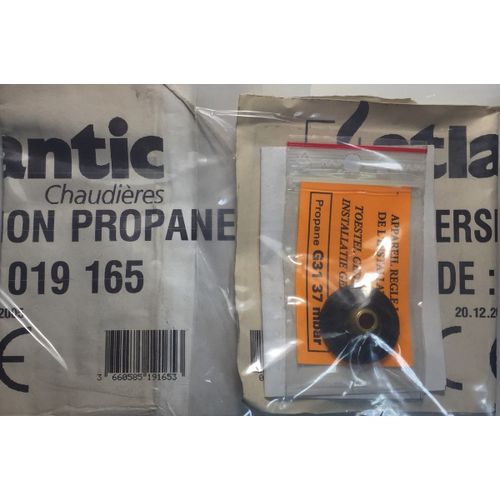Atlantic 019165 Kit Conversion Propane G31 37mbar
