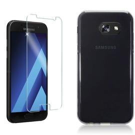 Coque Galaxy A5 2017 WenJie Noir Fille Papillon Transparent Souple Coque de Protection Etui Silicone TPU Case Shell pour Samsung Galaxy A5 2017 1 x Transparent Coque 