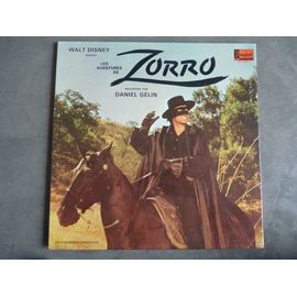 Les Aventures De Zorro - Livre-Disque Disneyland - 1969