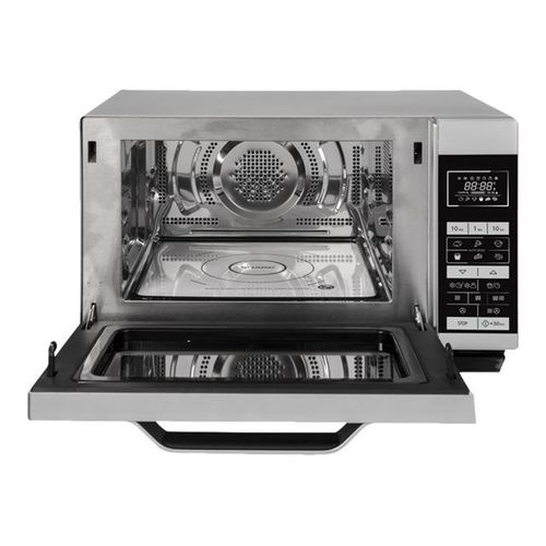 Sharp R-861S - Four micro-ondes combiné - grill - pose libre - 25 litres - 900 Watt - argent