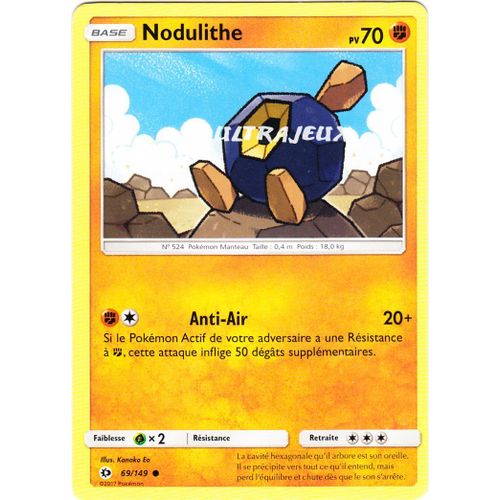 Pokémon - 69/255 - Nodulithe - Sl1 - Soleil Et Lune - Commune